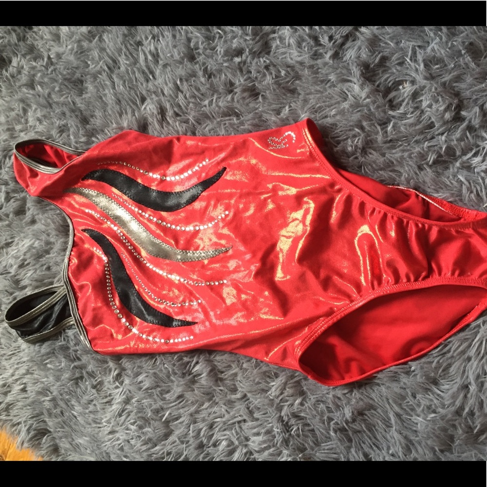 Gymnastics leotard